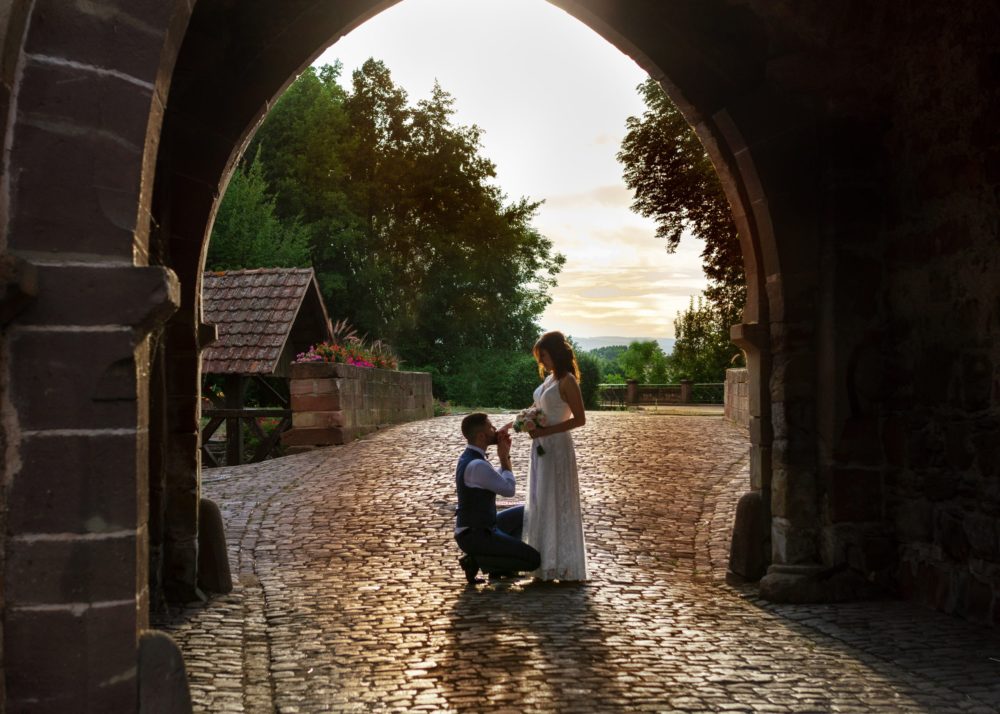 Mariage en petit comite en Alsace